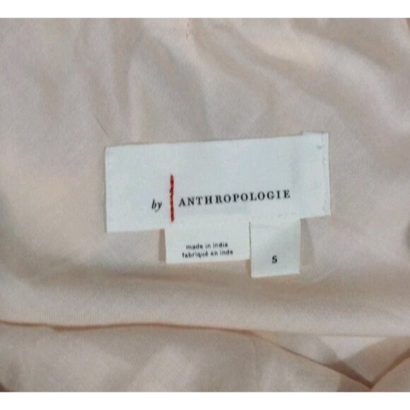 Anthropologie Asymmetrical Painterly Floral Midi Skirt - Picture 4 of 7